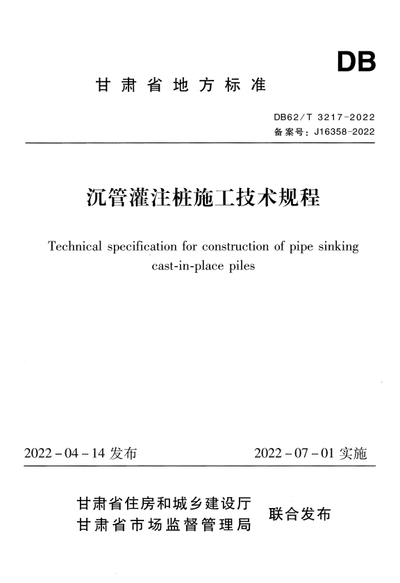 DB62/T 3217-2022 沉管灌注桩施工技术规程.pdf